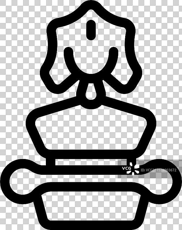 穿着传统服装的印度女人图片素材