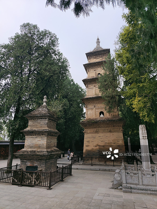 中国古塔揽胜：陕西篇/西安【  兴教寺塔塔】图片素材