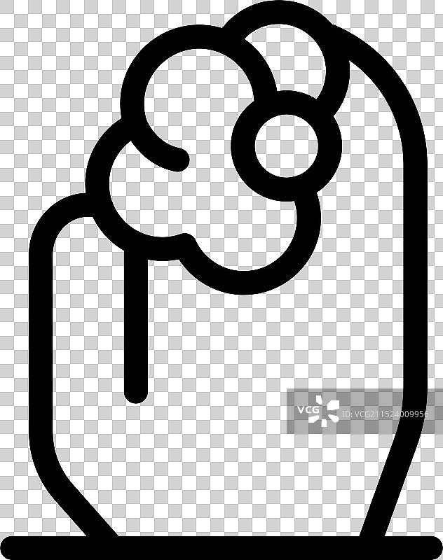 手持蘸有消毒剂的棉球图片素材