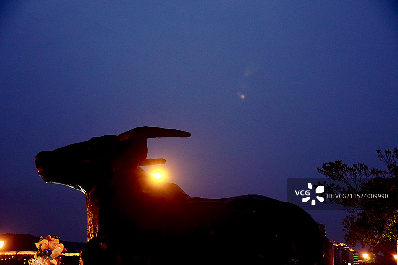 绵阳市越王楼·三江半岛景区图片素材