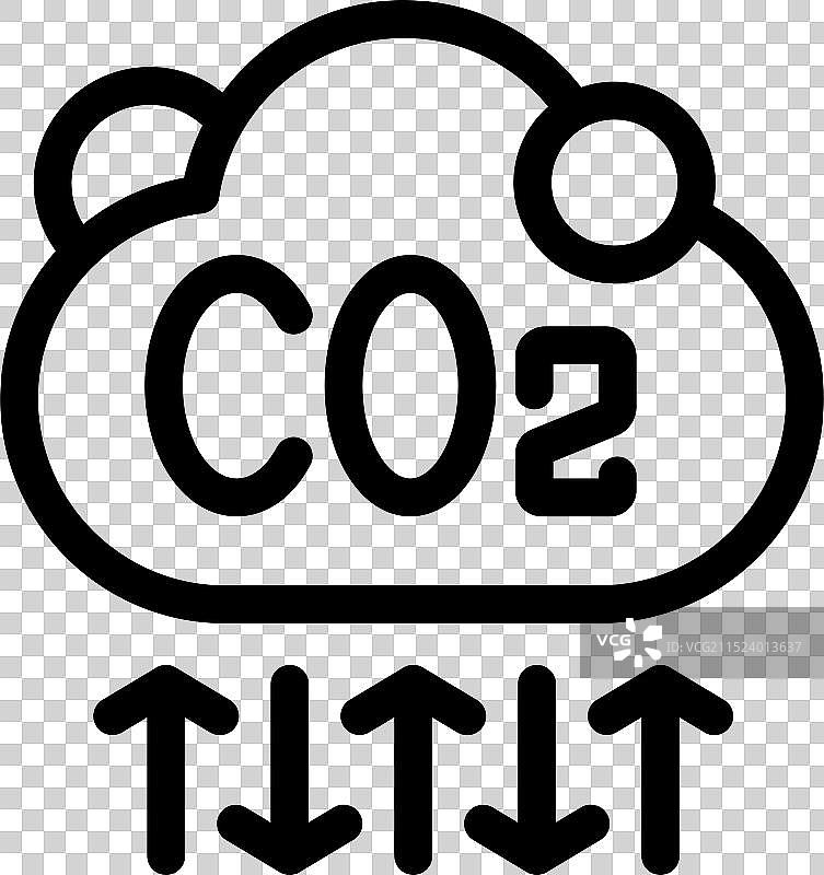 减少二氧化碳排放图片素材