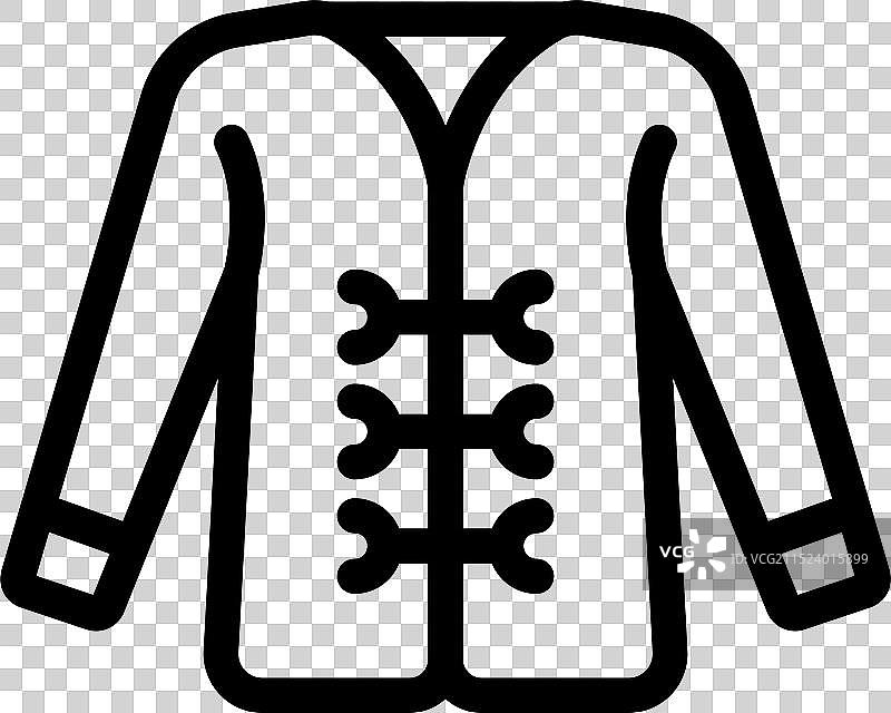 中式盘扣传统服装图片素材