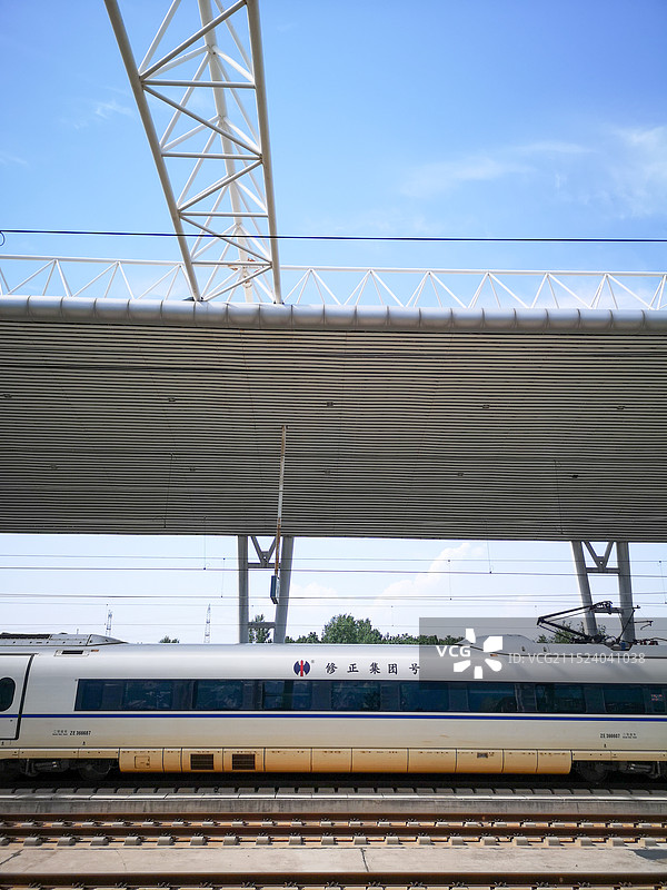 华山北站风貌图片素材