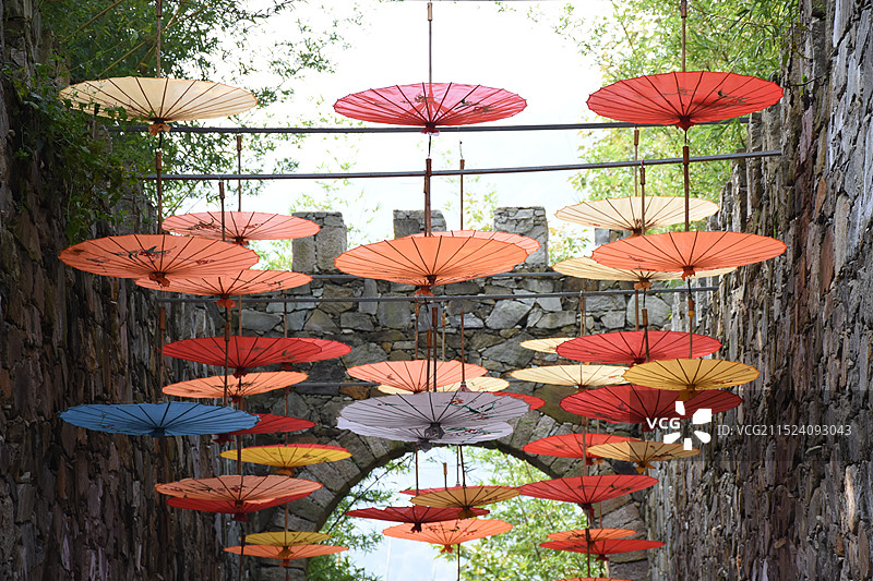 武汉黄陂锦里土家风情谷旅游区图片素材