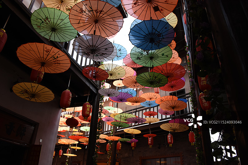 武汉黄陂锦里土家风情谷旅游区图片素材