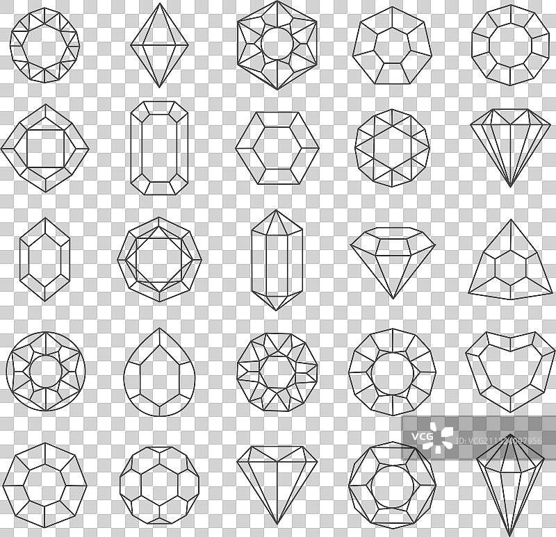 宝石图标合集图片素材