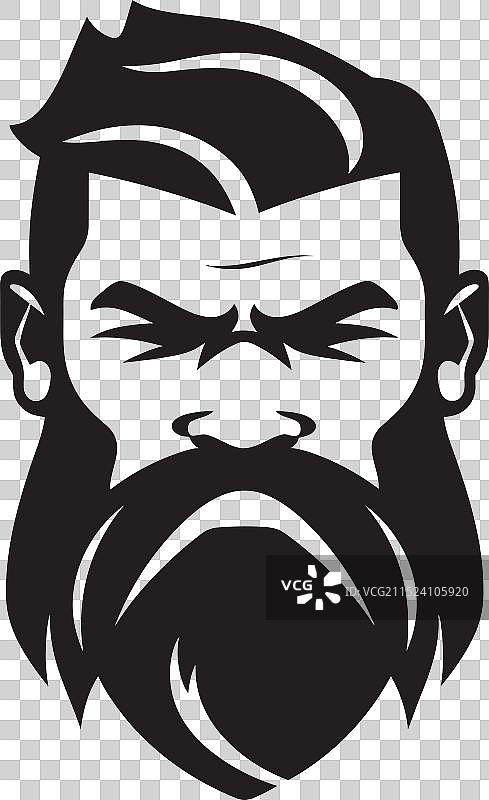 解锁胡须自信感觉良好图片素材