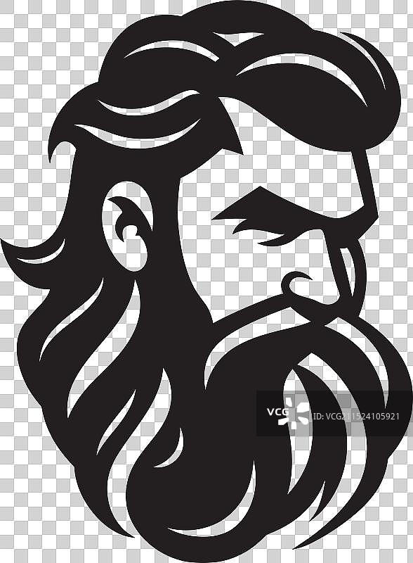 掌握胡须雕塑工艺图片素材