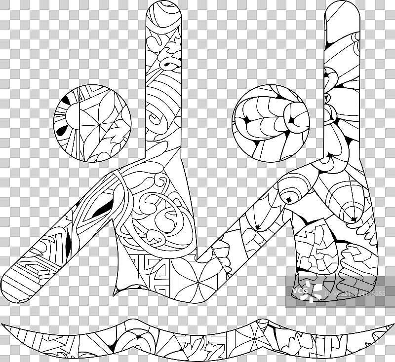 花样游泳风格图标图片素材