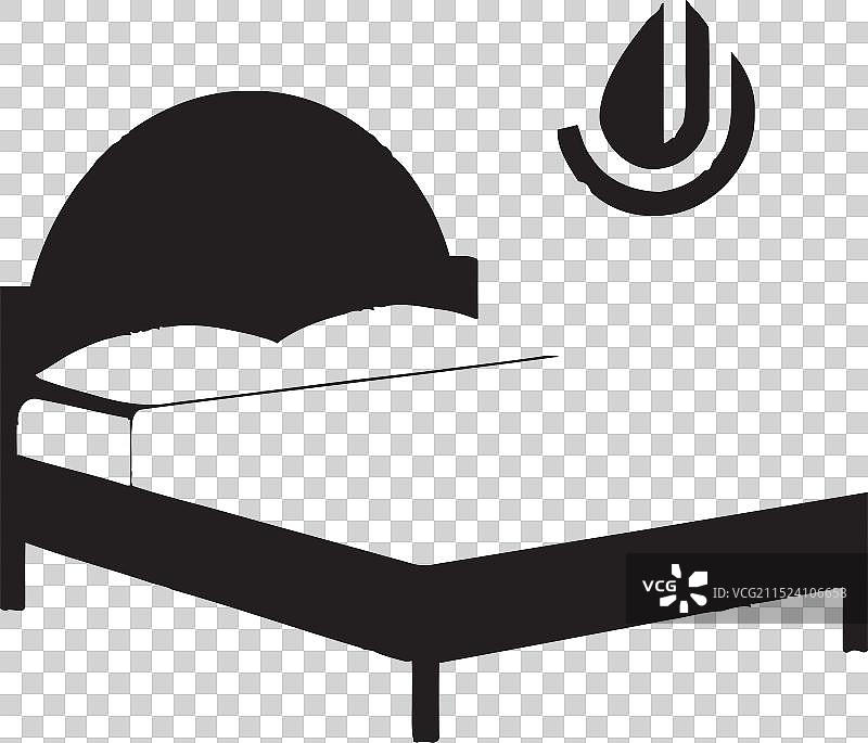 睡美人：床是你的避难所图片素材