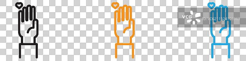 Web App UI志愿者徽标合集图片素材