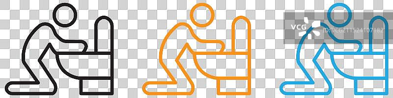 浴室呕吐标志网页合集图片素材