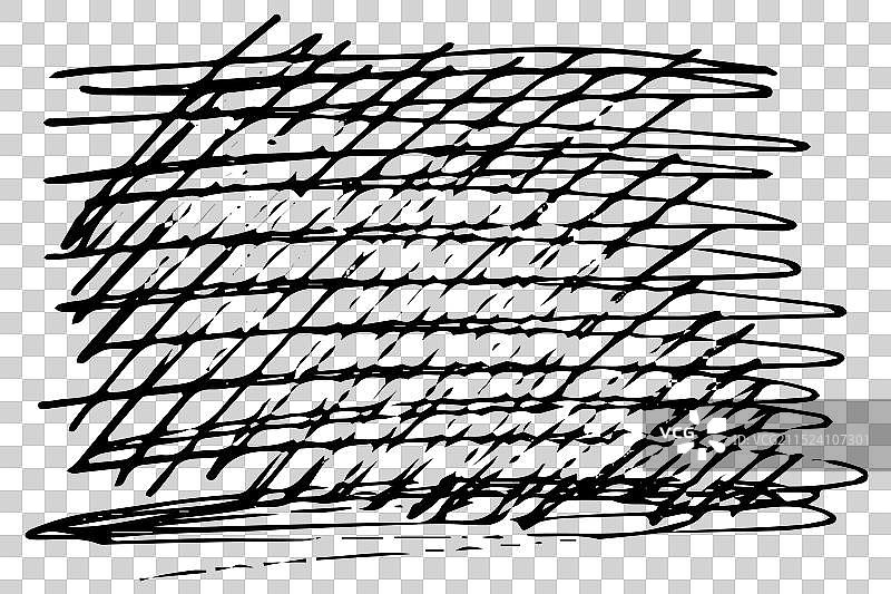 黑白抽象纹理手绘图片素材