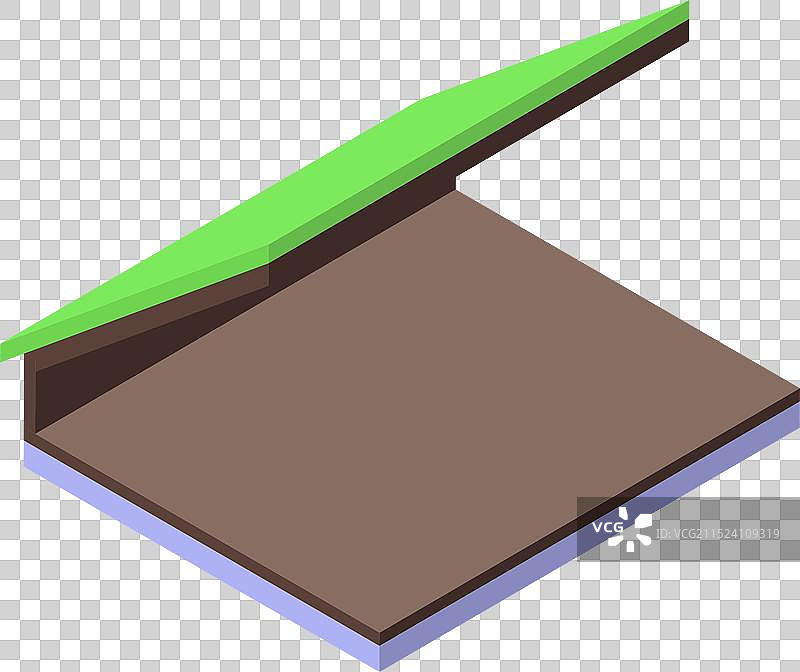 绿色屋顶保护空地环保理念图片素材