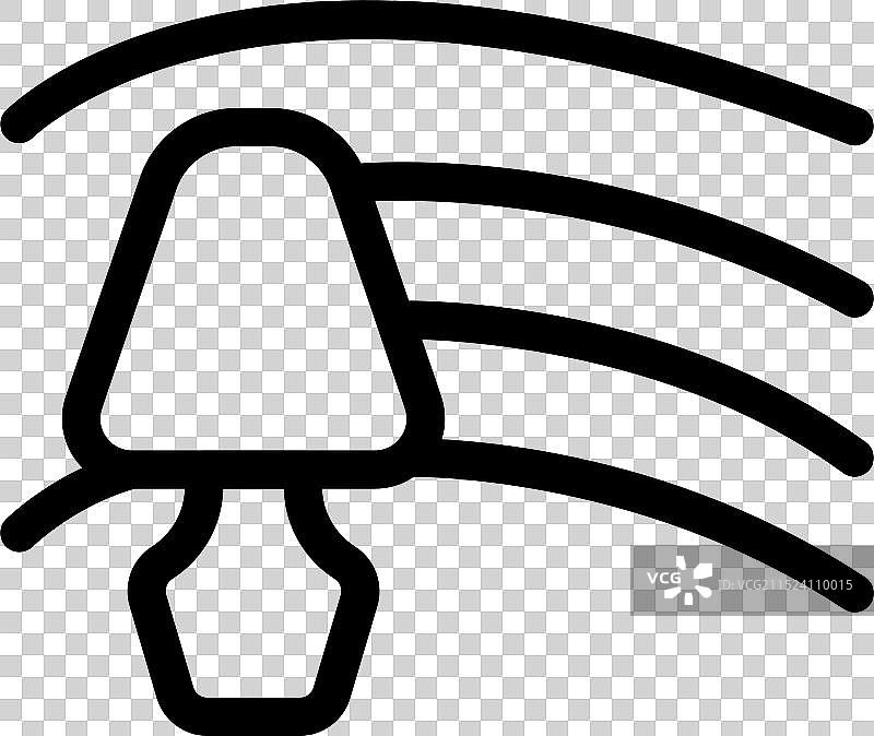 地下菌丝生长的蘑菇图片素材