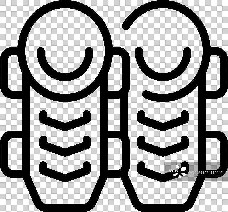 保护腿部免受伤害的护胫图片素材