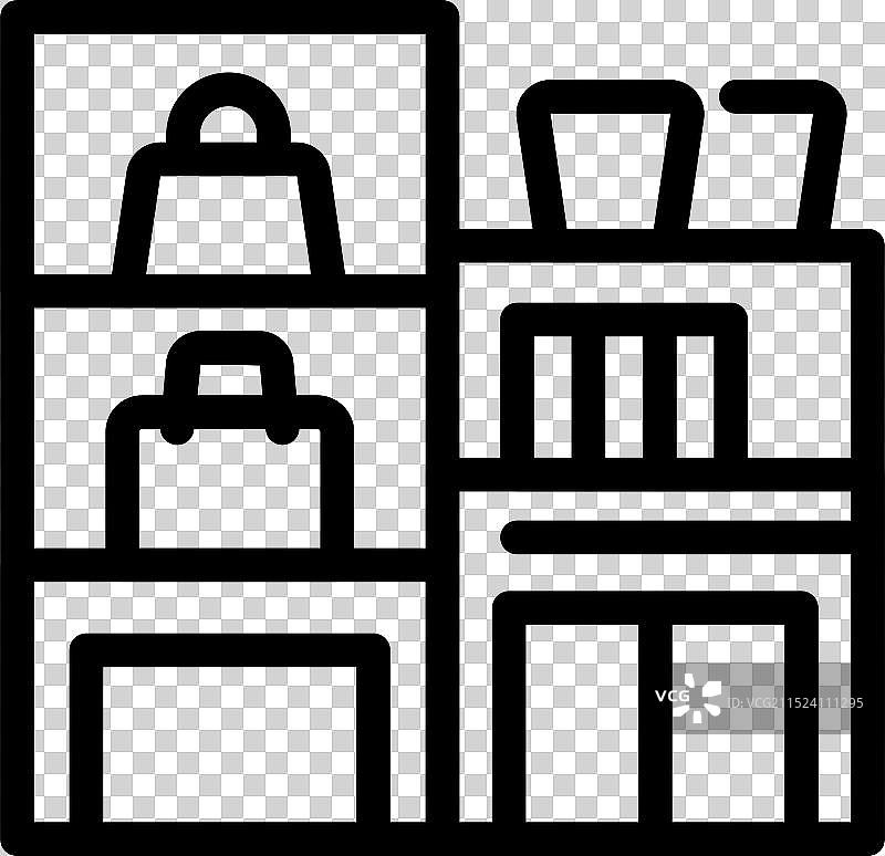 现代时尚精品店室内设计图片素材
