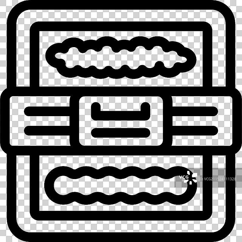 学校或办公室保鲜午餐盒图片素材