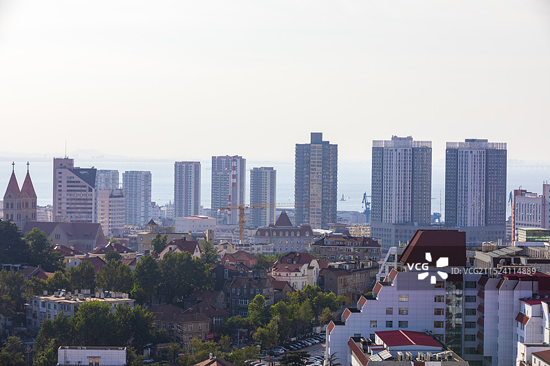 青岛市城市风景图片素材