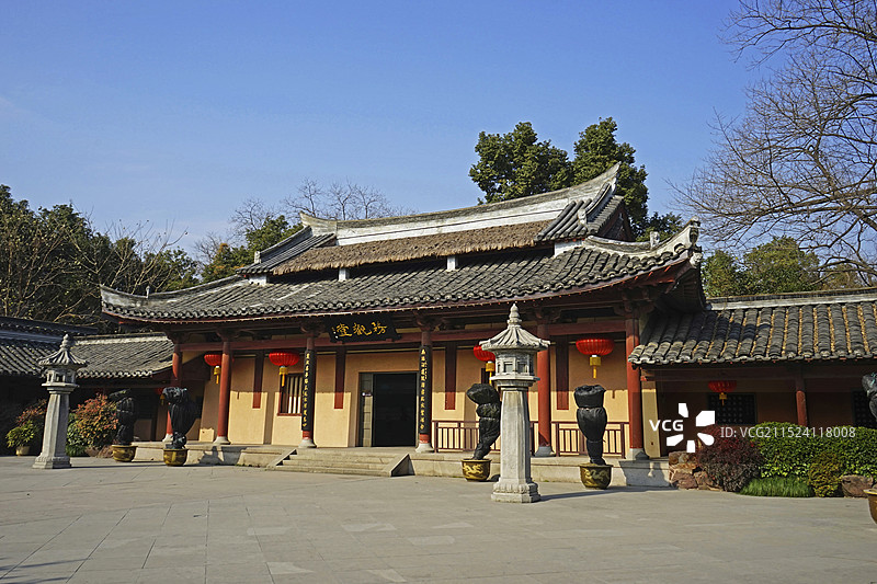 浙江绍兴，沈园。图片素材
