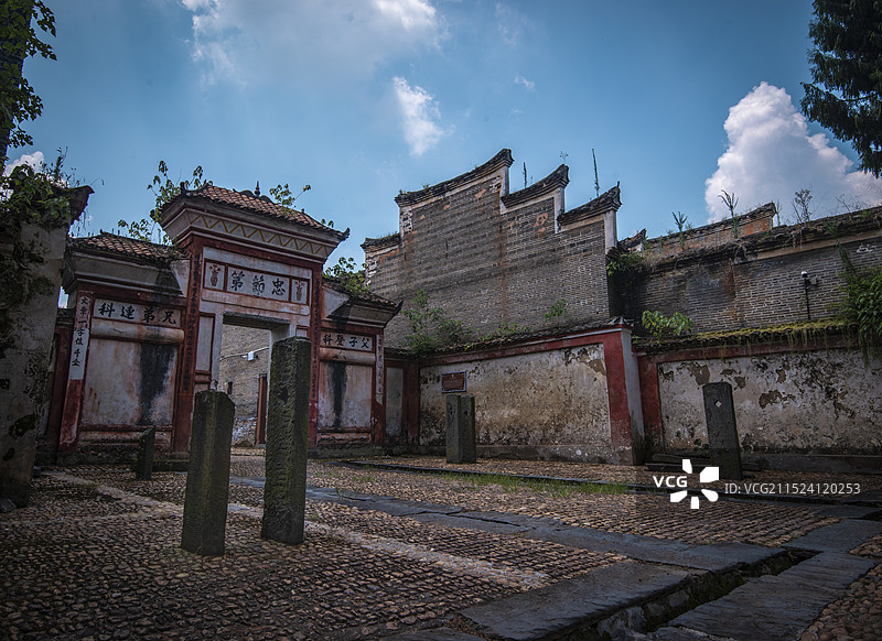 吉安钓源古村景区图片素材