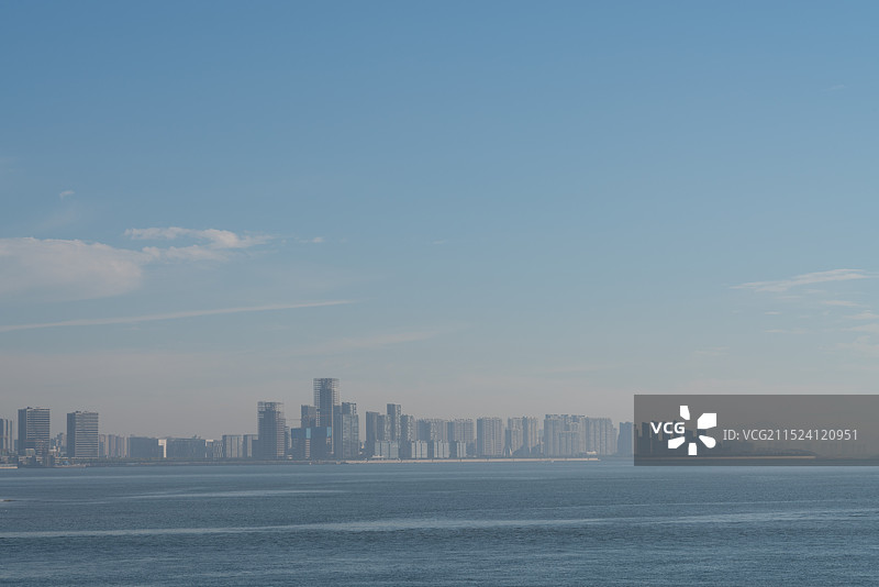 青岛城市海岸线图片素材