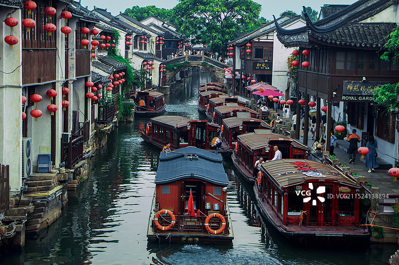 苏州·七里山塘图片素材