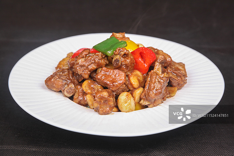 芸豆烧排骨图片素材