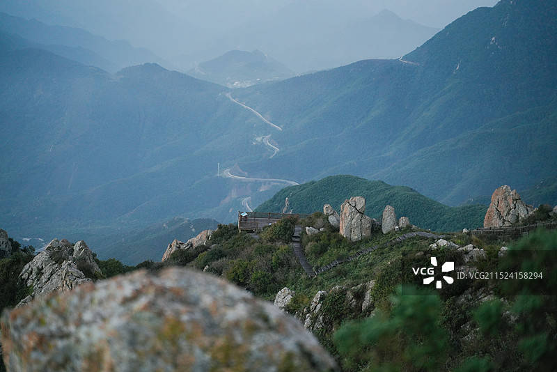 北京百花山风景名胜区图片素材