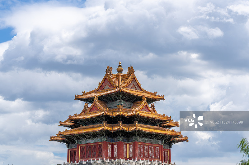 北京故宫角楼图片素材