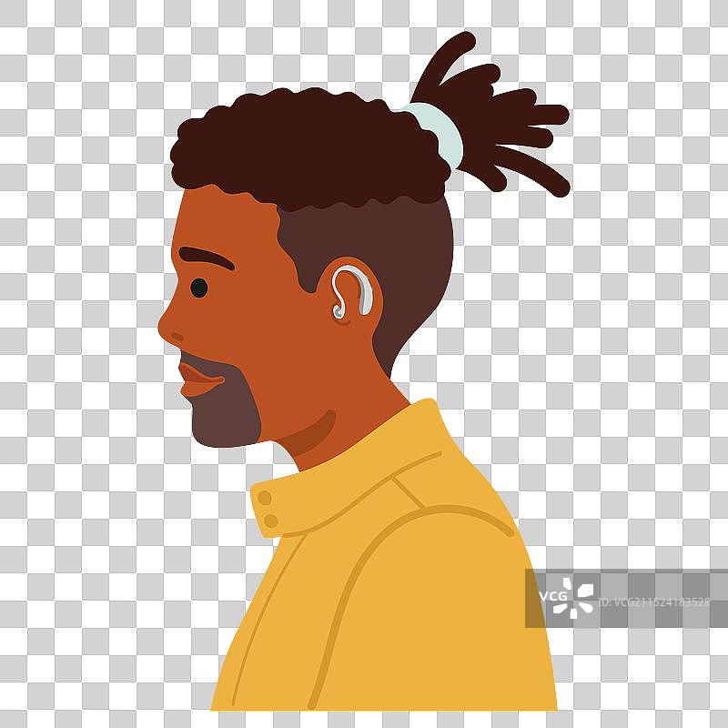 彩色男人图案图片素材