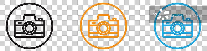 网页App UI相机图标Logo合集图片素材