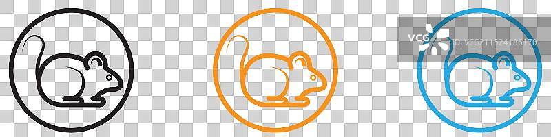 鼠标动物图标Logo网络应用合集图片素材