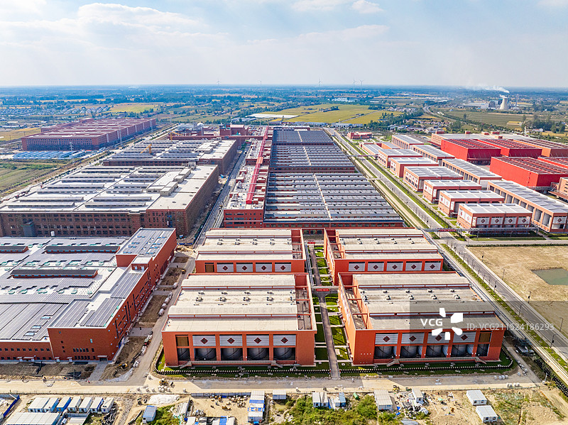 江苏省淮安市涟水县今世缘酒厂航拍图片素材