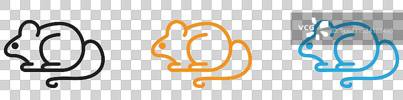 鼠标动物图标Logo网络应用合集图片素材