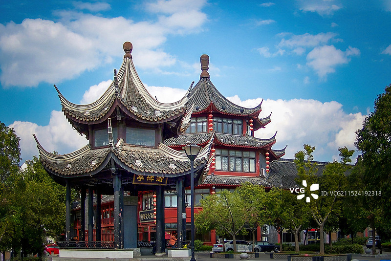 御碑亭图片素材