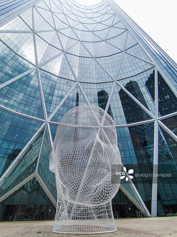 卡尔加里 calgary wonderland sculpture图片素材