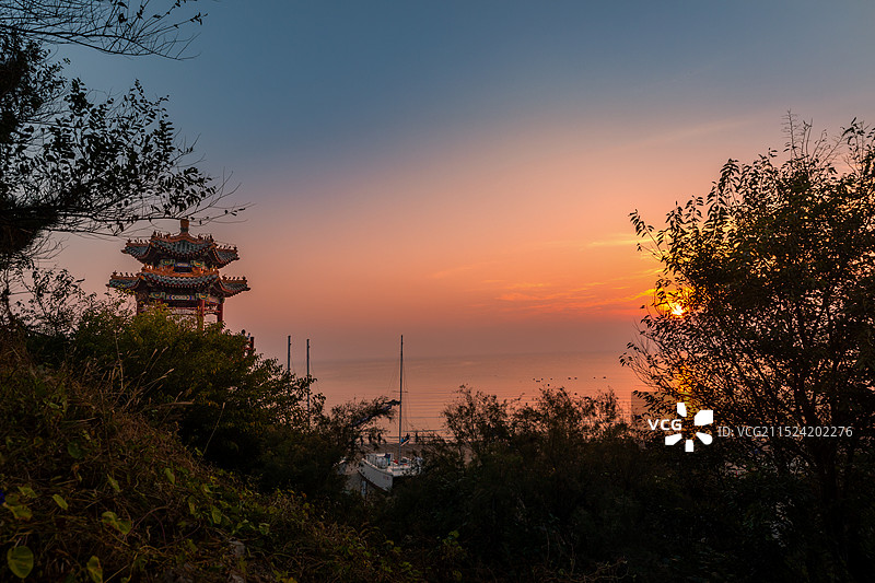 浴日亭图片素材