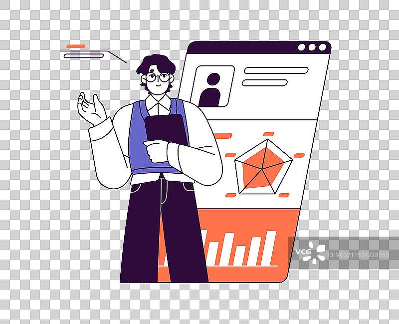 用于人力资源招聘机构的应用程序图片素材