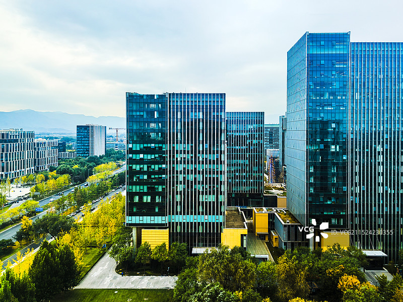 秋天的帝都北京图片素材