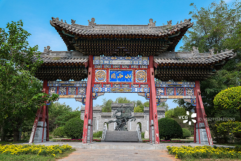 天津南湖绿博园图片素材