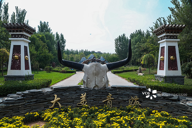 天津南湖绿博园图片素材