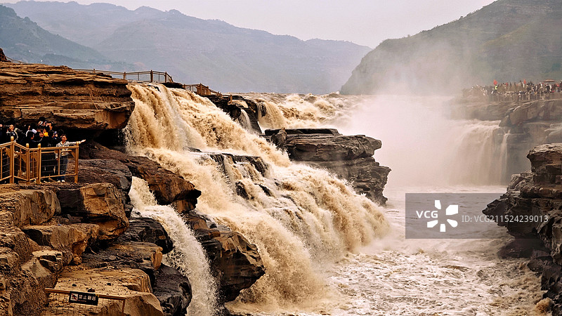 壶口瀑布图片素材