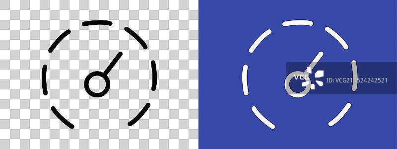 汽车速度计Logo标志轮廓合集图片素材