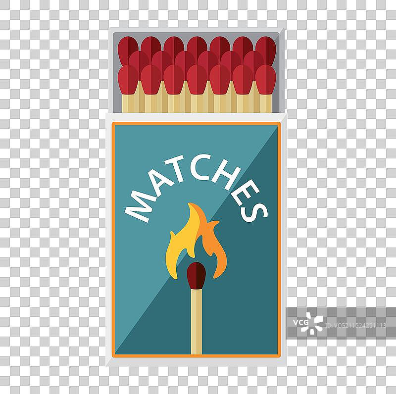 一盒火柴图片素材