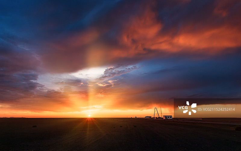 甘肃酒泉东风发射场图片素材