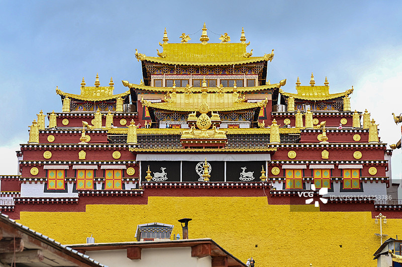 迪庆香格里拉松赞林景区图片素材