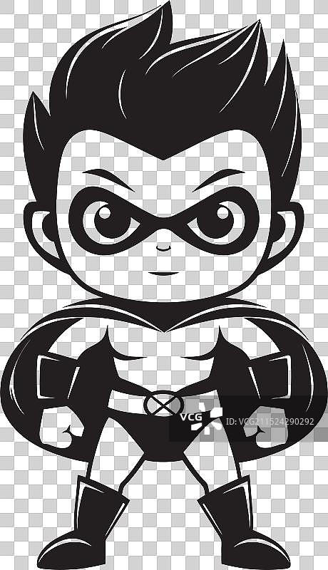 海角十字军可爱英雄迷你漫威标志图片素材