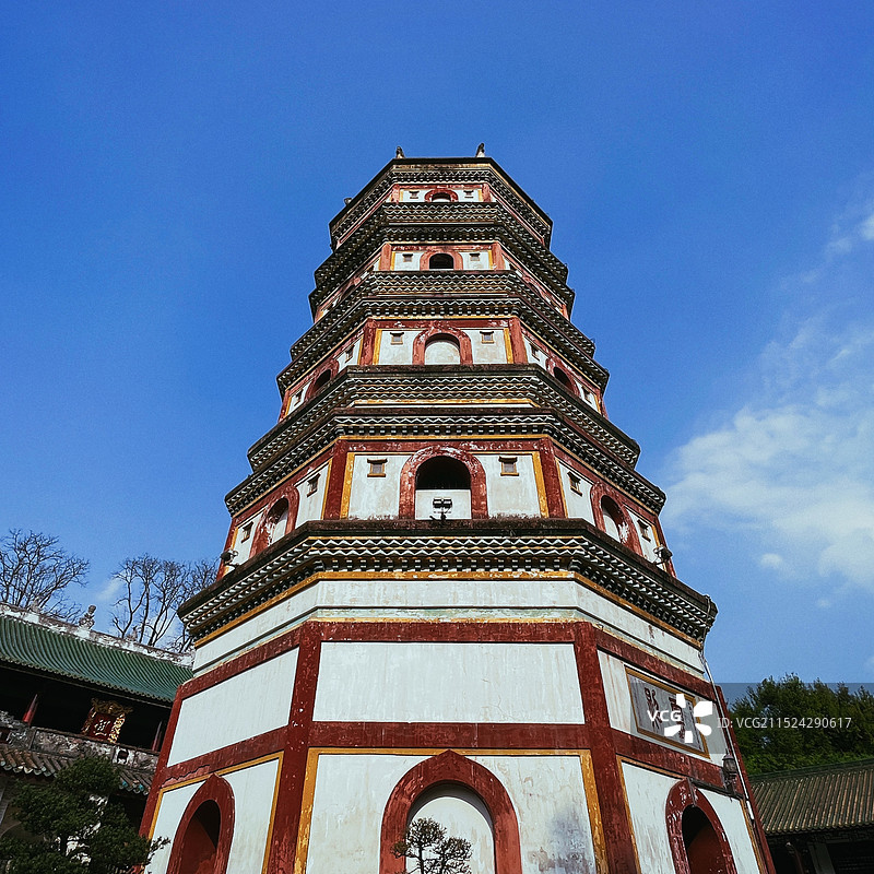 韶关南华禅寺虚云老和尚舍利塔寺庙图片素材