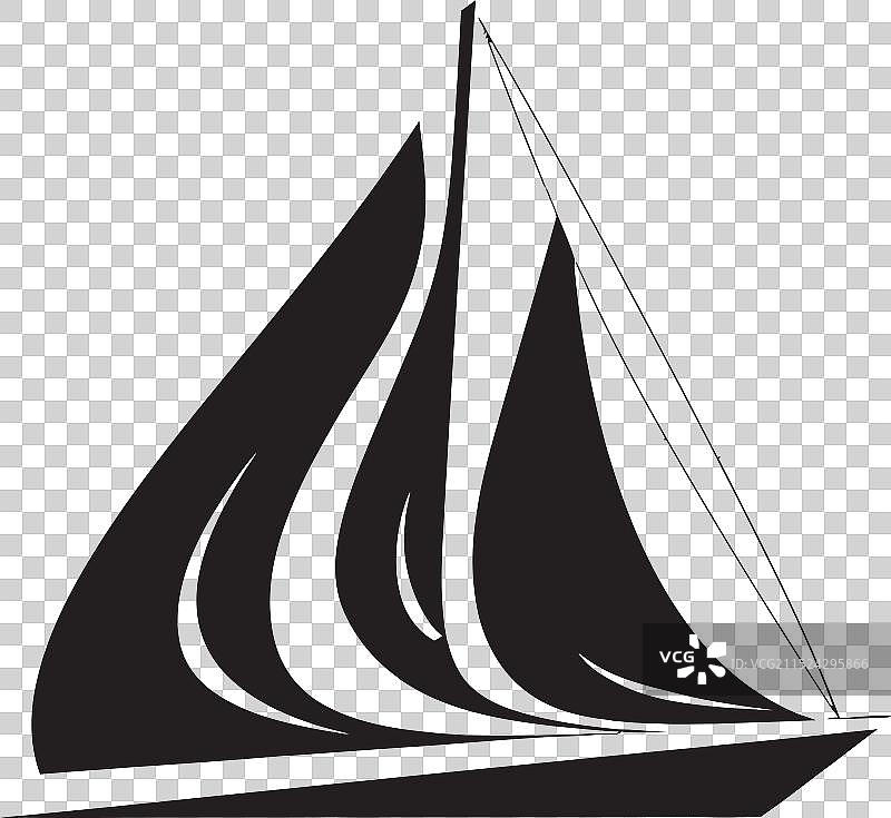 纯航海风格海洋探险船图标设计图片素材